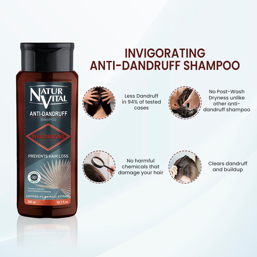 Invigorating Anti-Dandruff Shampoo - 5