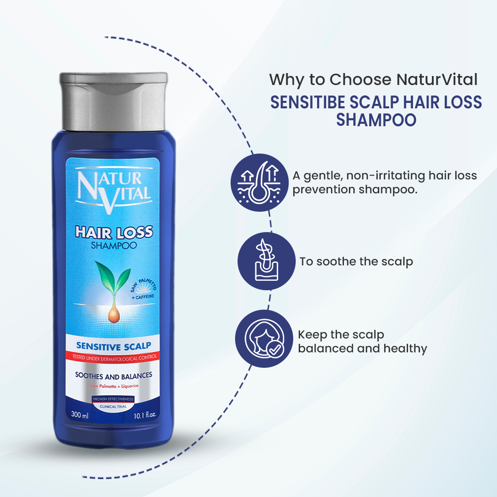 Sensitive Hair Loss Shampoo - 4